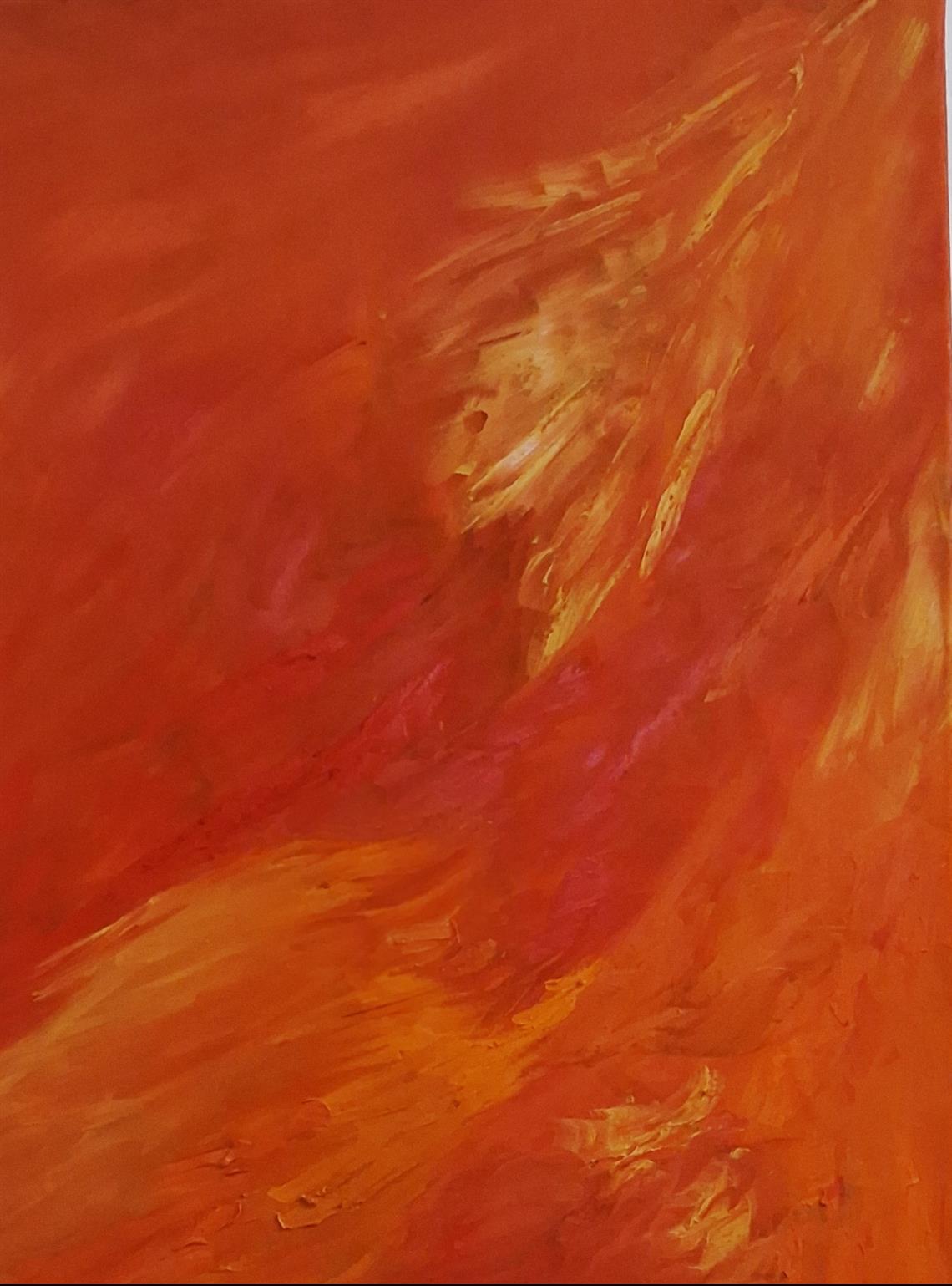 Thema Rot - Kunstwerk 1