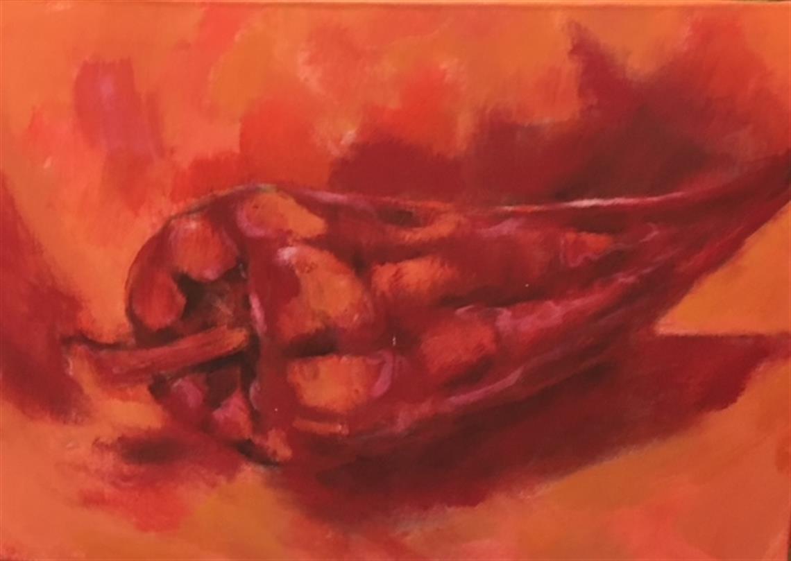 Thema Rot - Kunstwerk 2