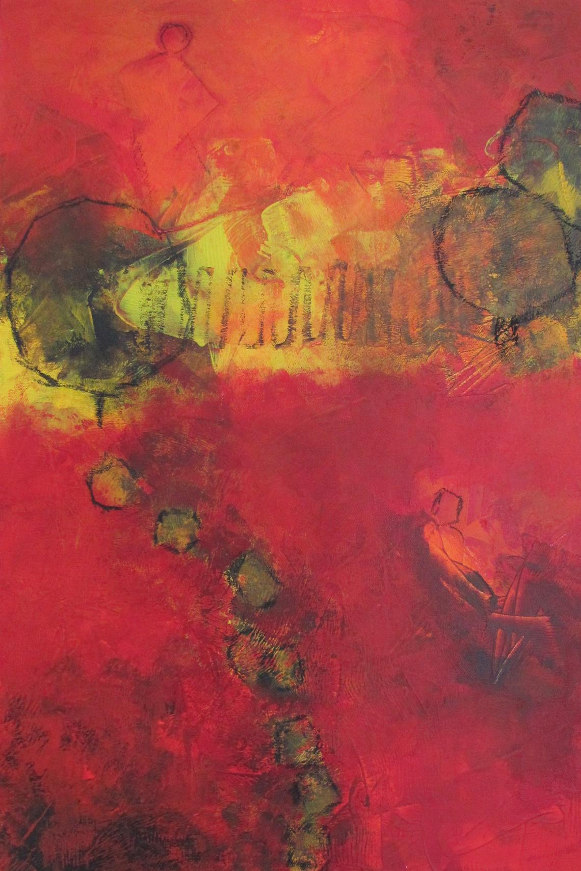Thema Rot - Kunstwerk 3