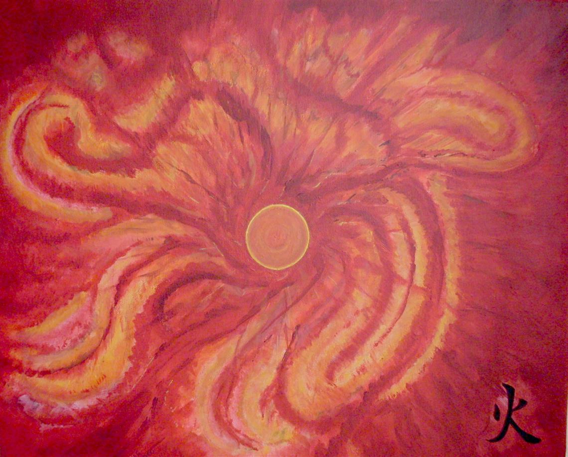 Thema Rot - Kunstwerk 6